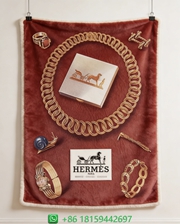 Hermes Throw Blankets